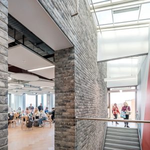 Interior architectural photography of Menzieshill Community Hub in Dundee